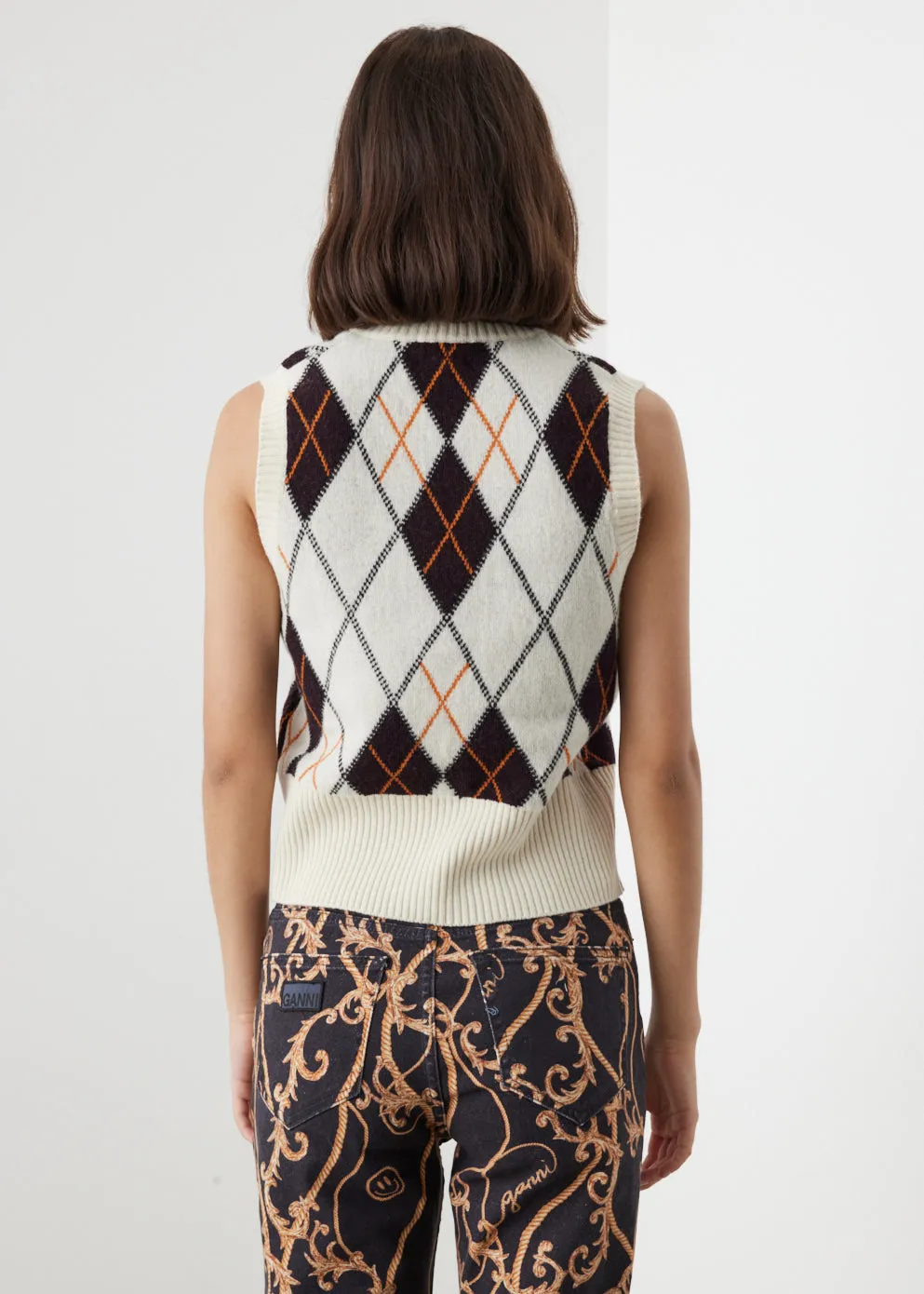 Argyle Vest