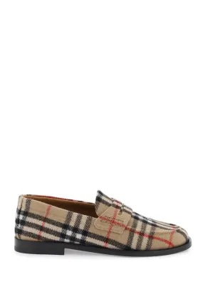 Burberry Wool Felt Mocassin