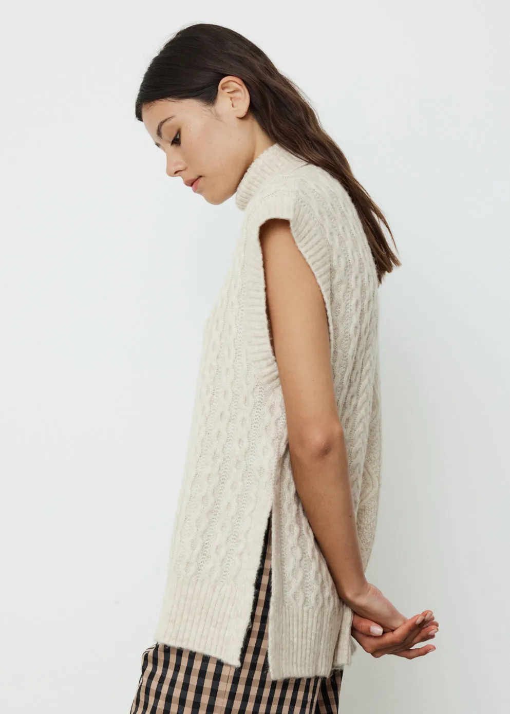 Cilina Sleeveless Knit Vest