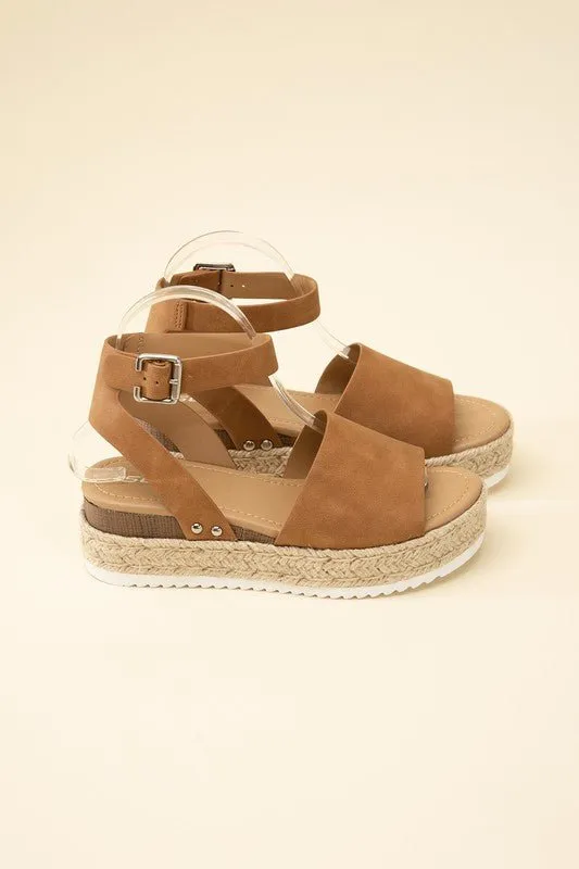 Espadrille Ankle Strap Sandals