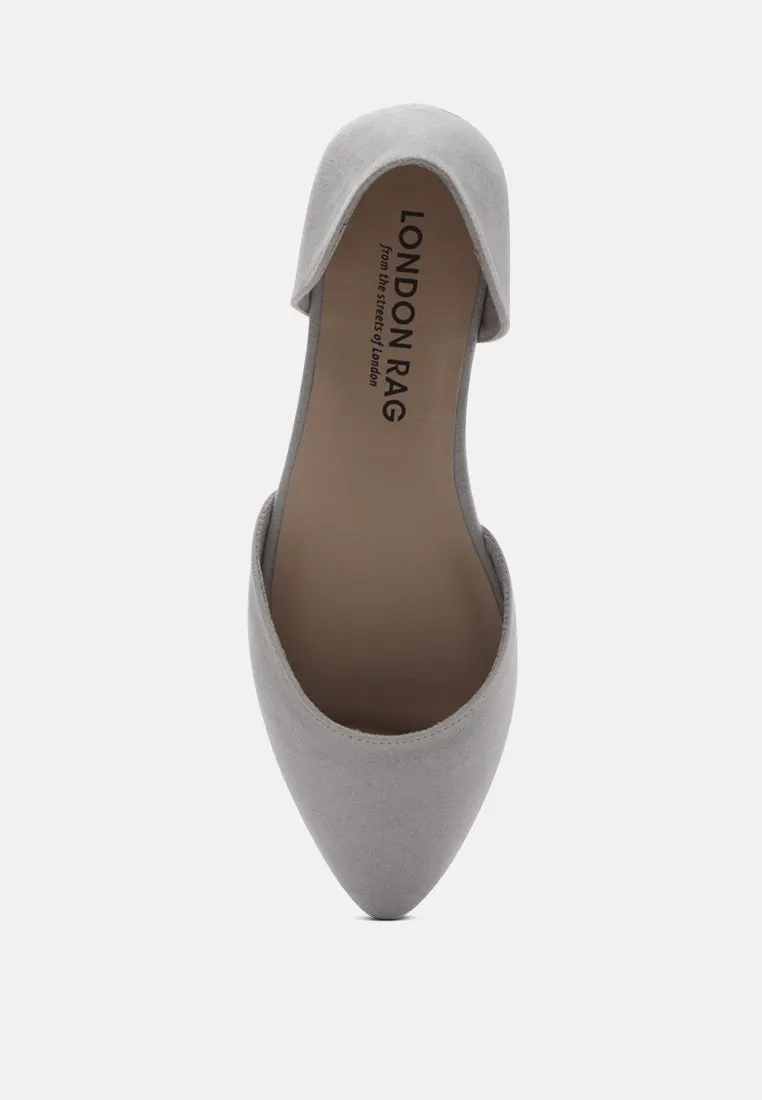 Gergoina Micro Suede Slip-On Shoes