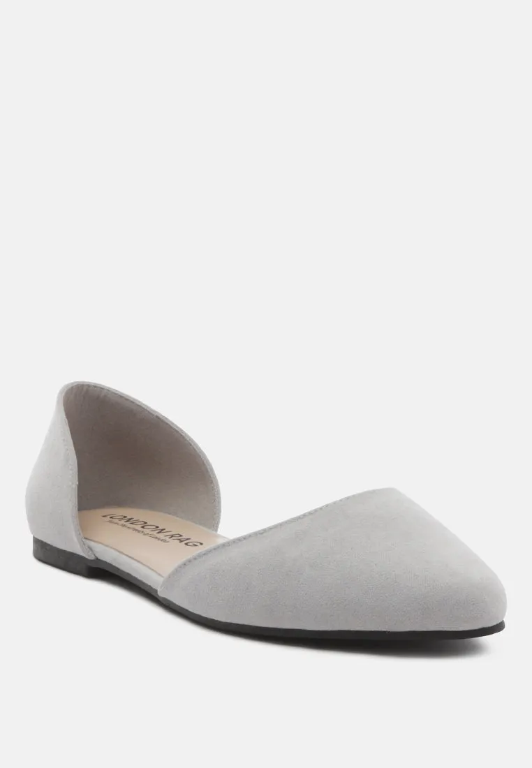 Gergoina Micro Suede Slip-On Shoes