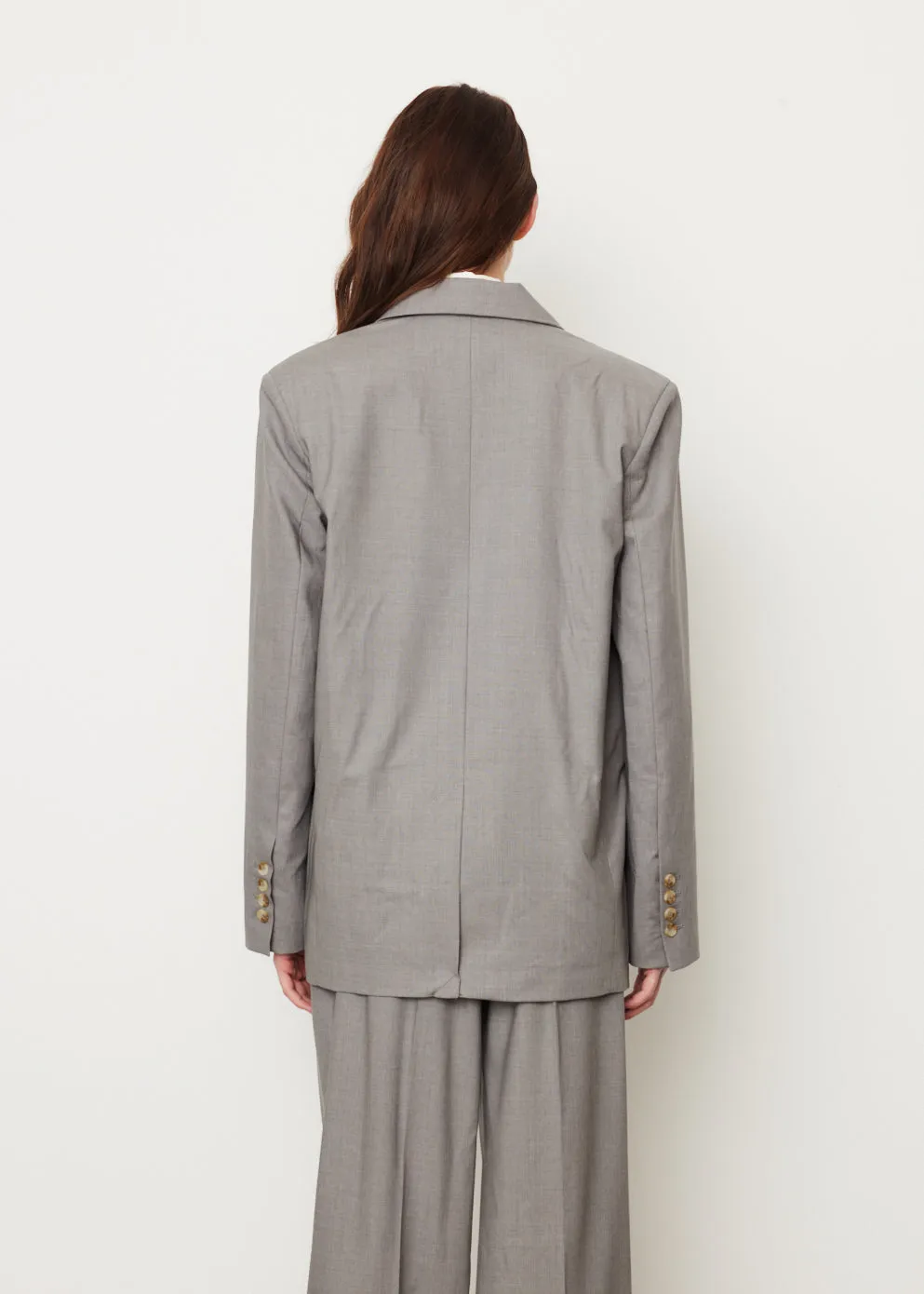 Grey Melange Blazer