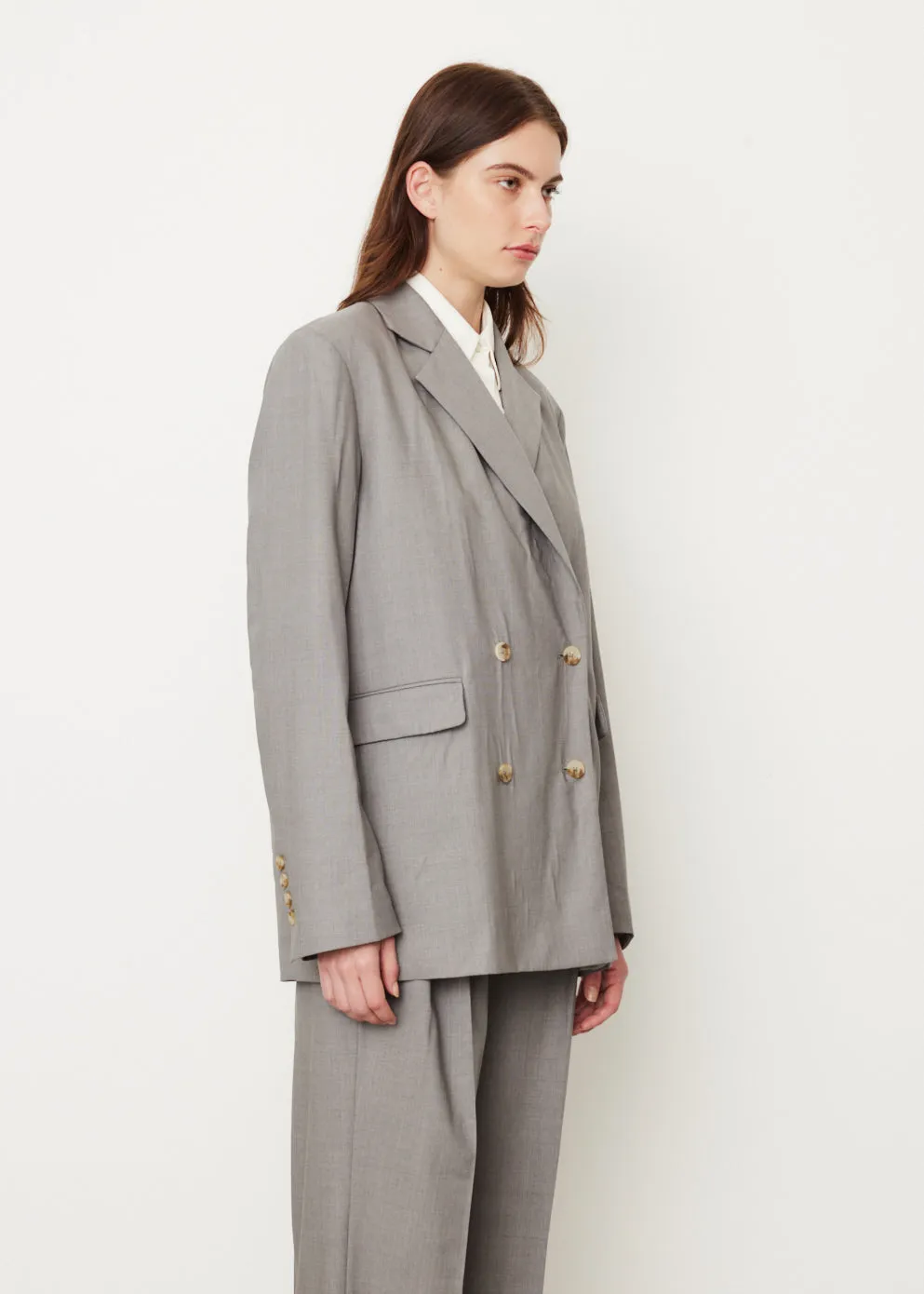 Grey Melange Blazer