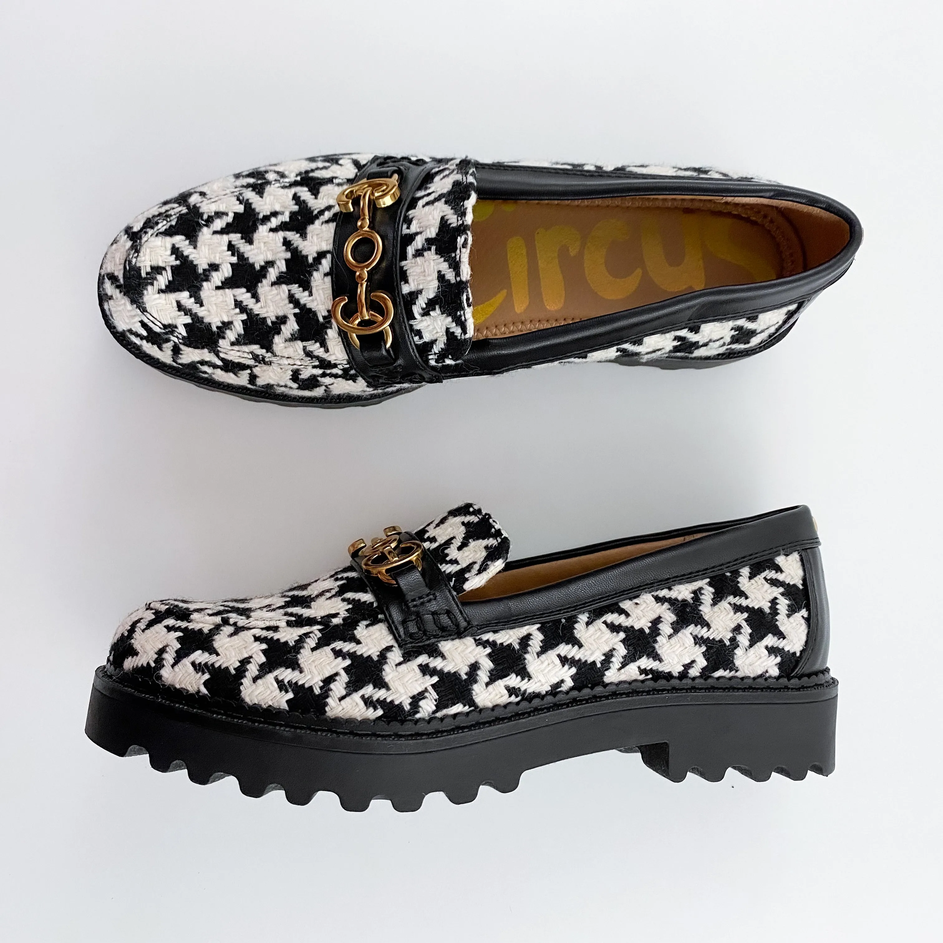 Houndstooth Loafers