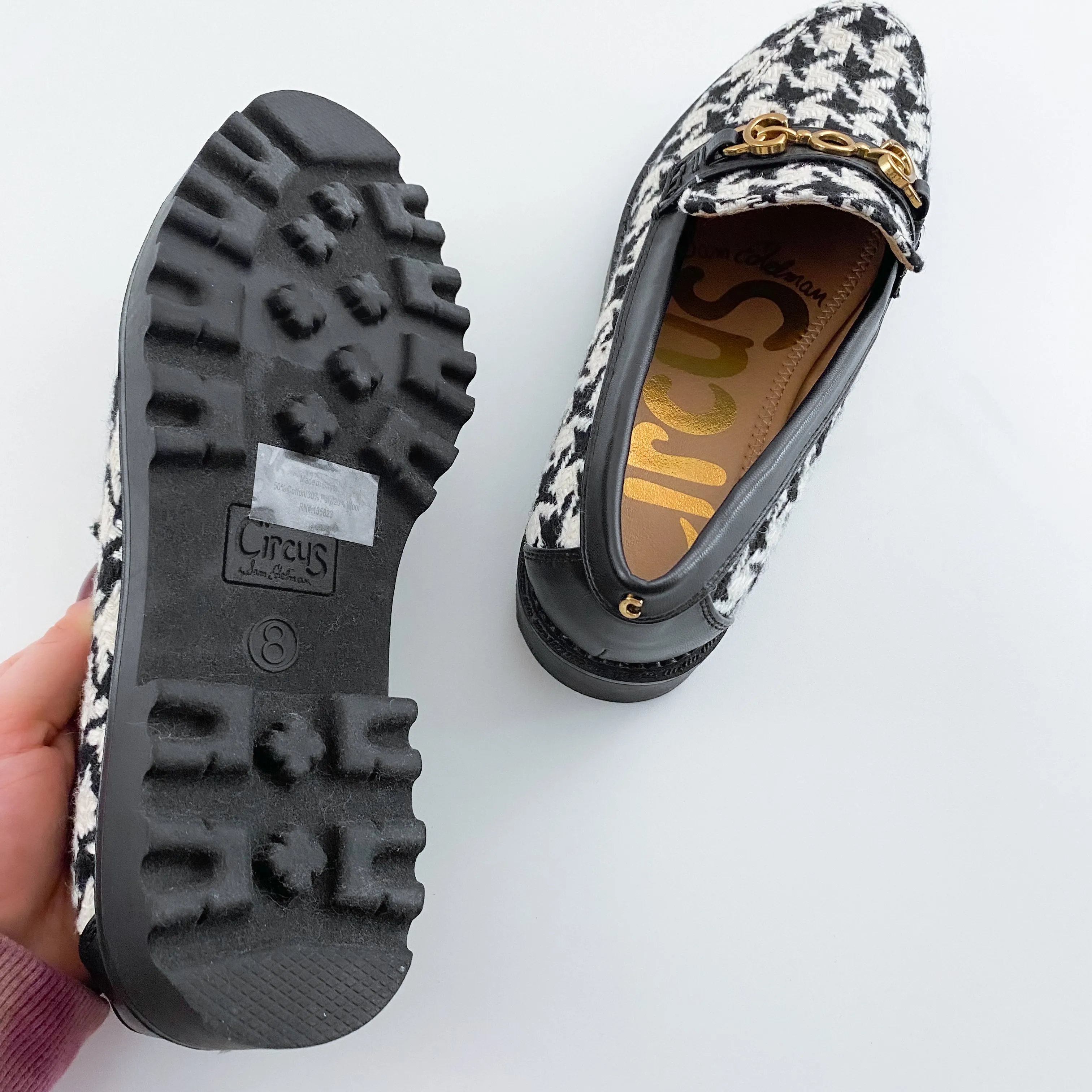 Houndstooth Loafers