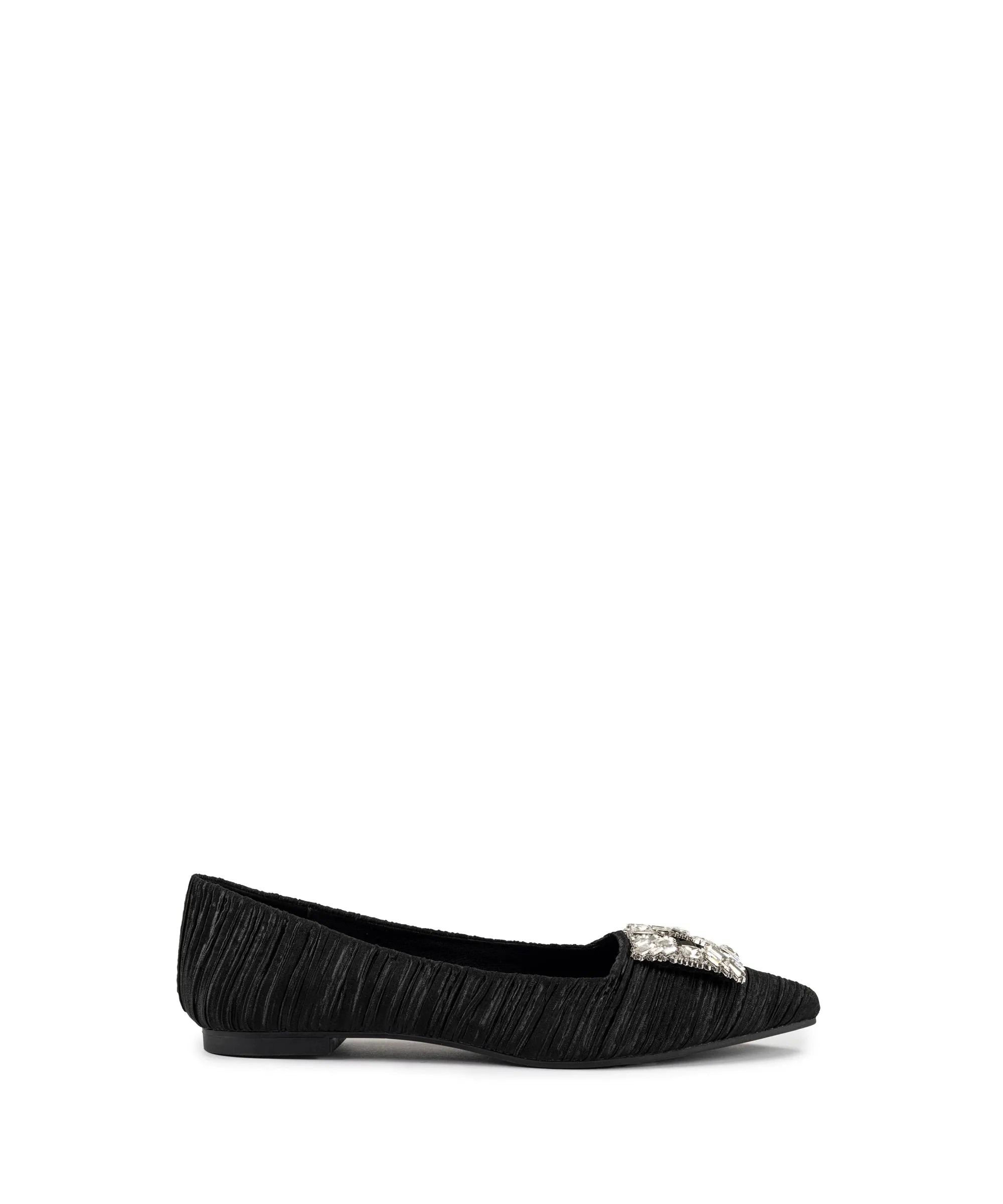 Ipekyol Stone Detail Ballet Flats Black