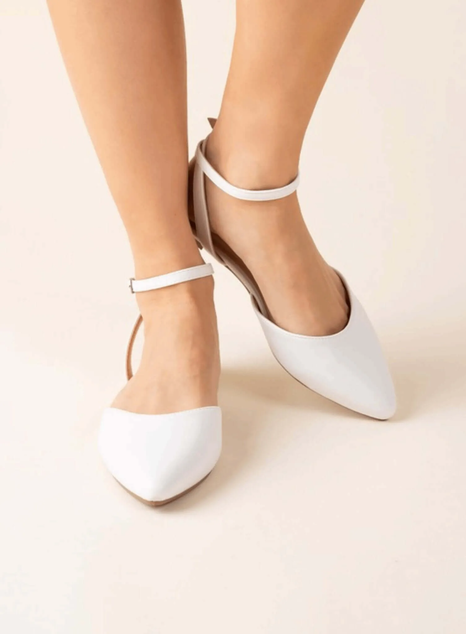 Linden-S Ankle Strap Flats