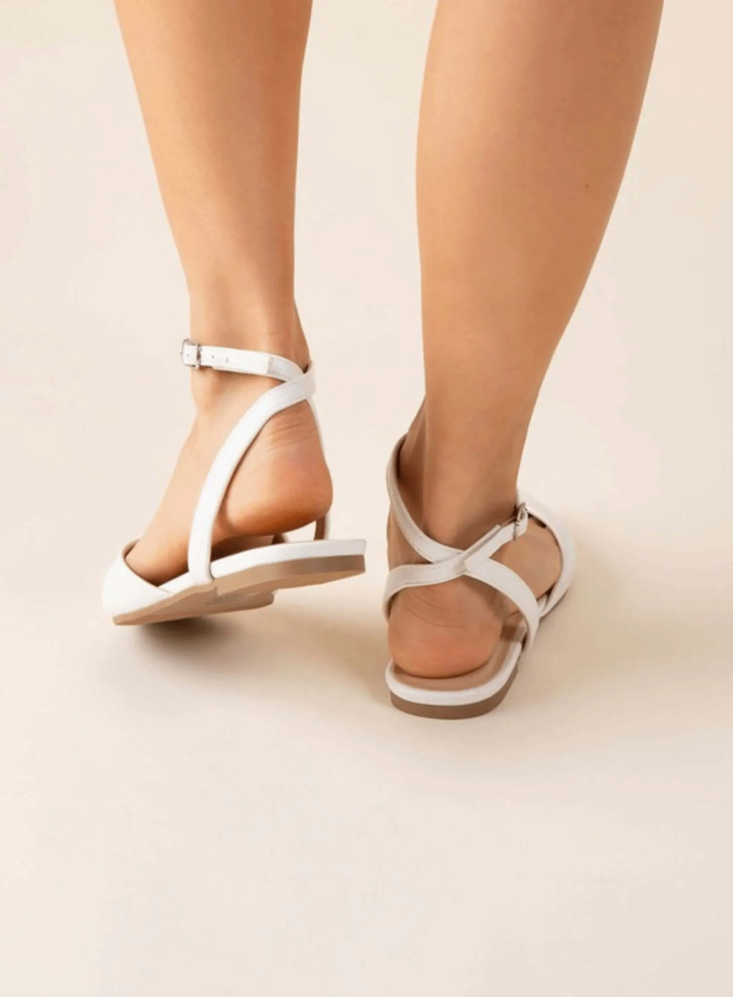 Linden-S Ankle Strap Flats