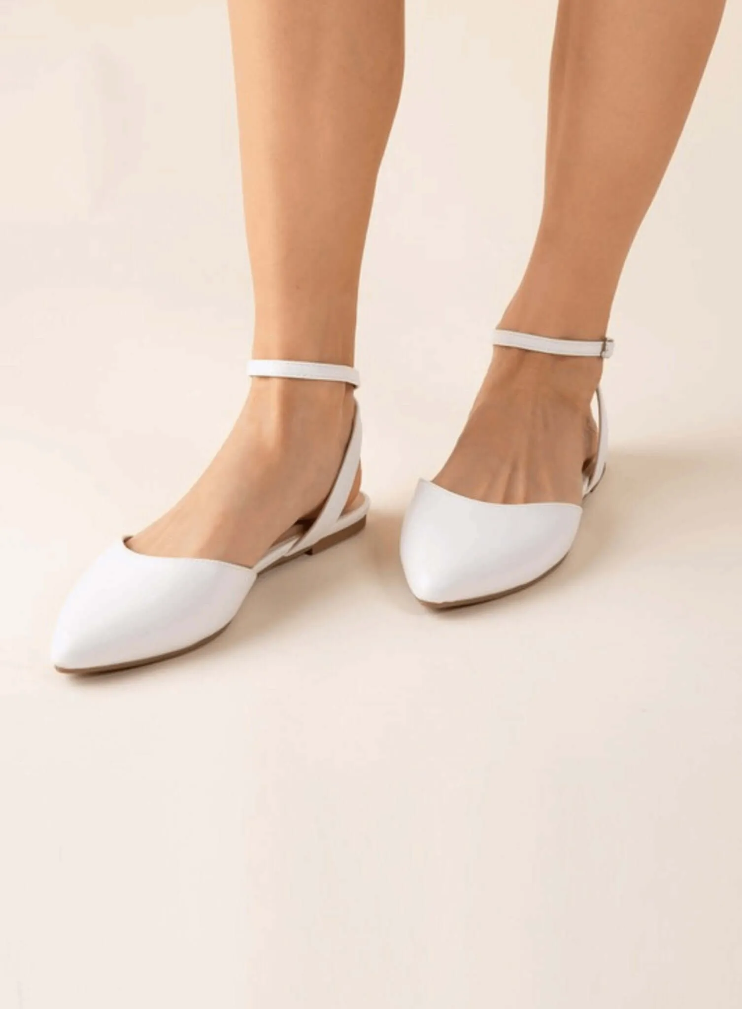 Linden-S Ankle Strap Flats