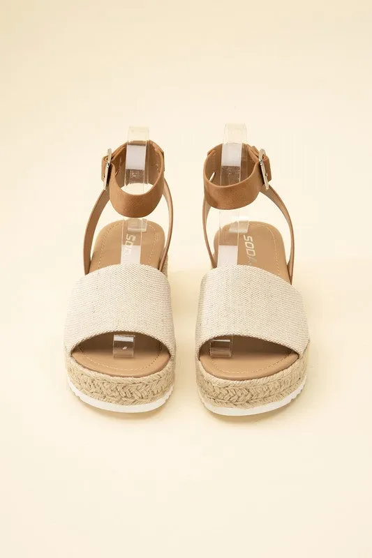 Maria Ankle Strap Espadrille Sandals