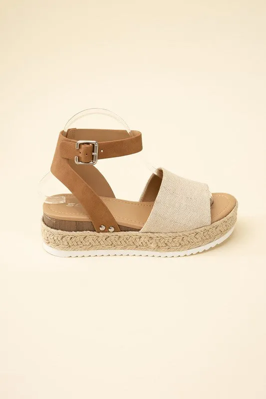 Maria Ankle Strap Espadrille Sandals