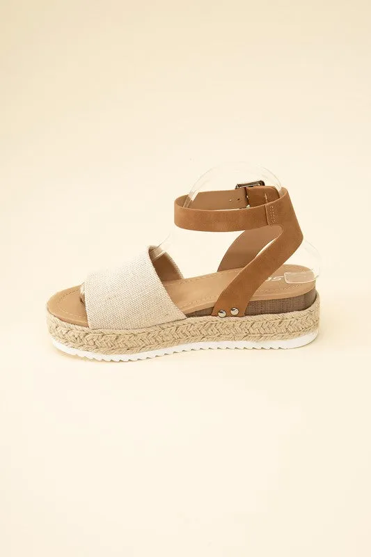 Maria Ankle Strap Espadrille Sandals