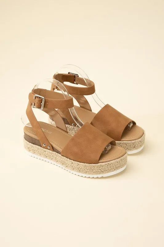 Maria Ankle Strap Espadrille Sandals