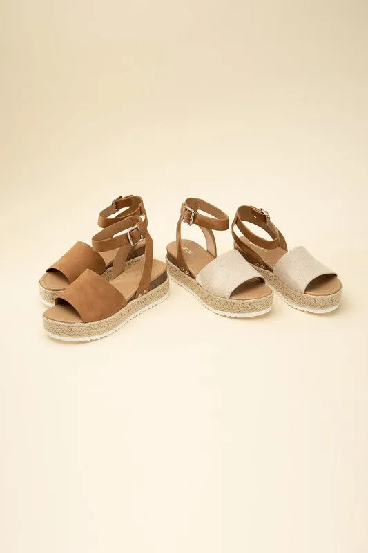 Maria Ankle Strap Espadrille Sandals