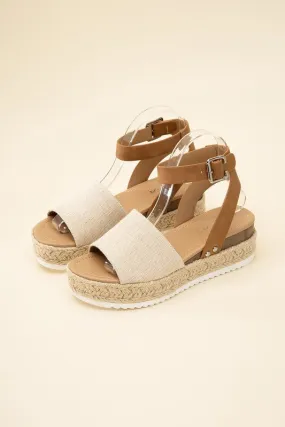 Maria Ankle Strap Espadrille Sandals