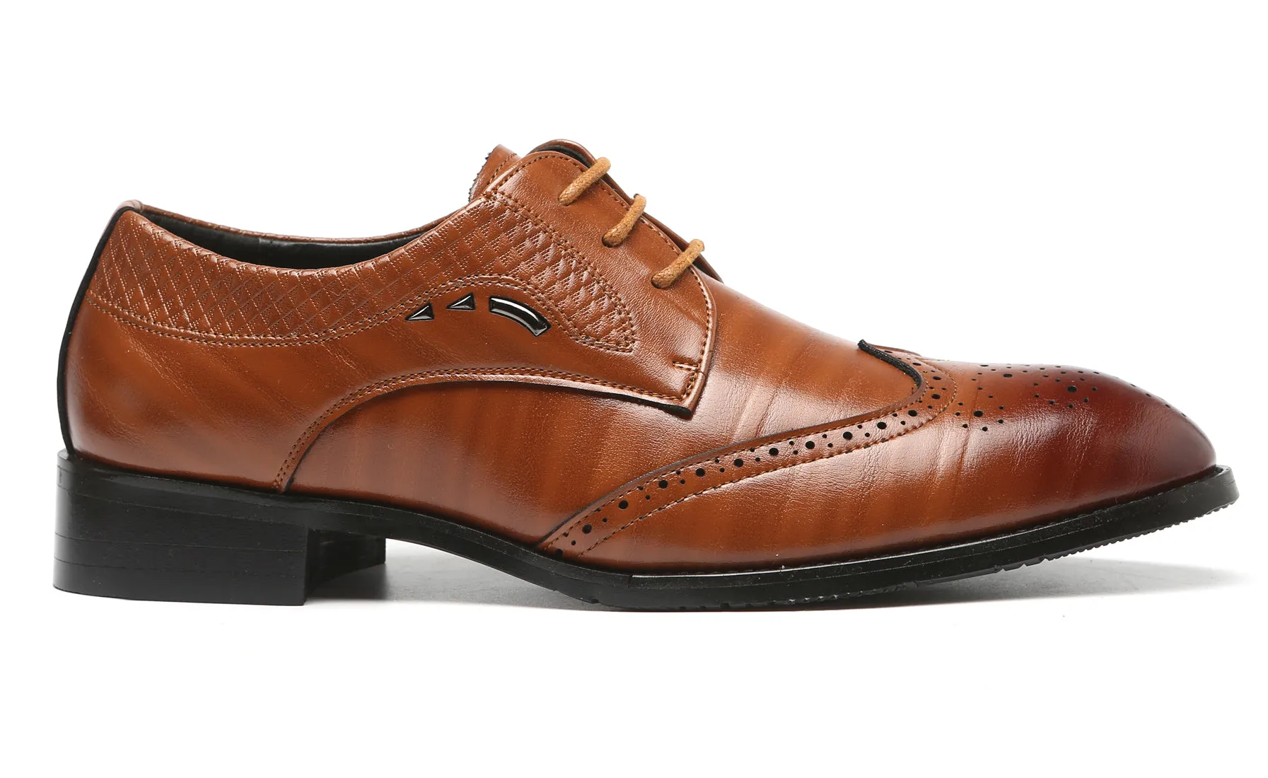 Men's Wingtip Casual Derby Shoes