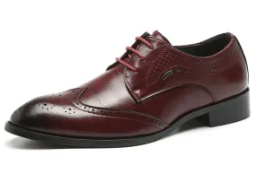 Men's Wingtip Casual Derby Shoes