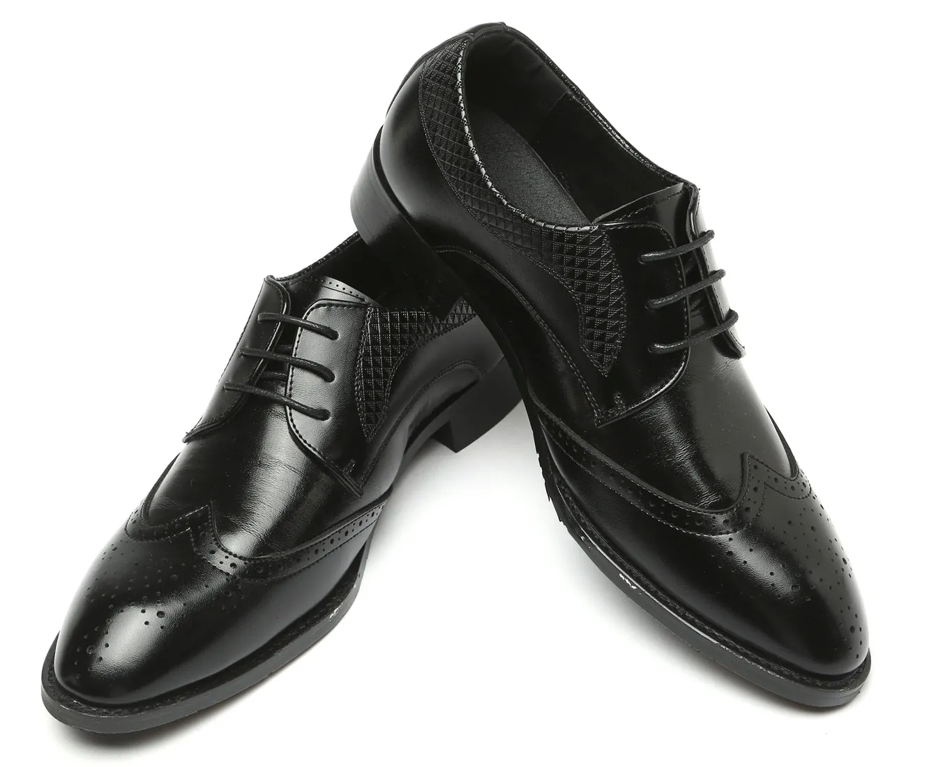 Men's Wingtip Casual Derby Shoes