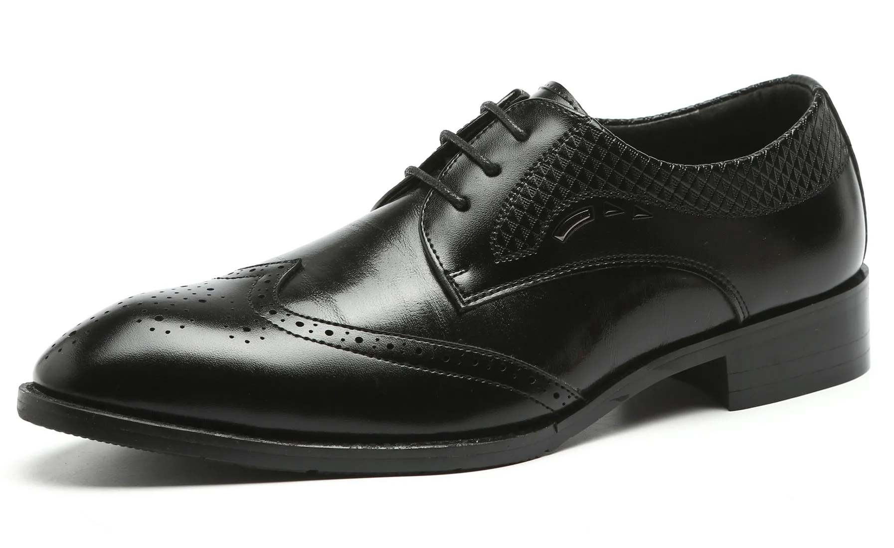 Men's Wingtip Casual Derby Shoes