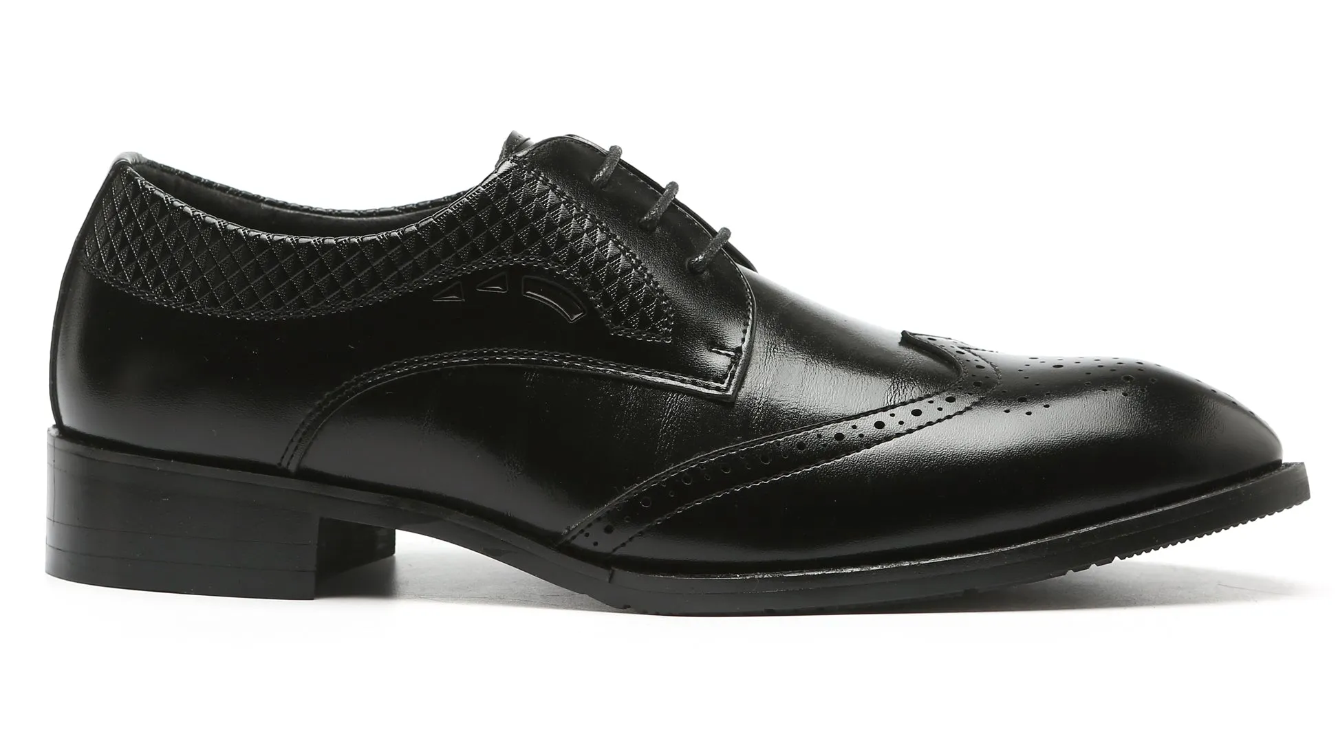 Men's Wingtip Casual Derby Shoes