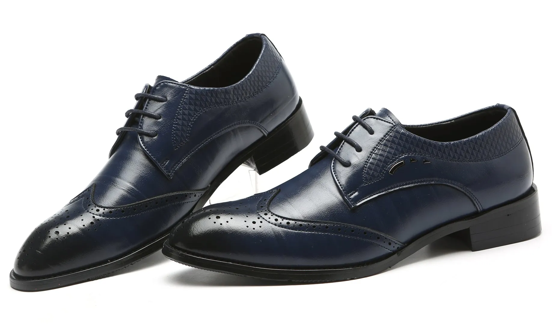 Men's Wingtip Casual Derby Shoes