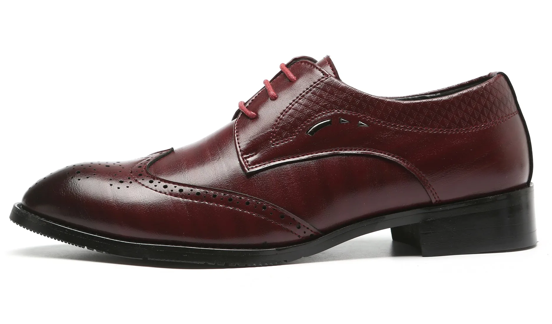 Men's Wingtip Casual Derby Shoes