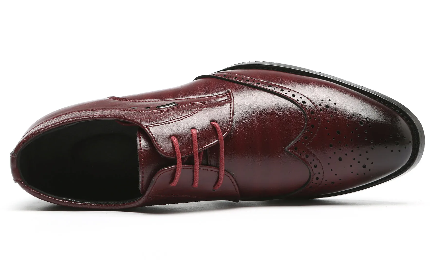 Men's Wingtip Casual Derby Shoes