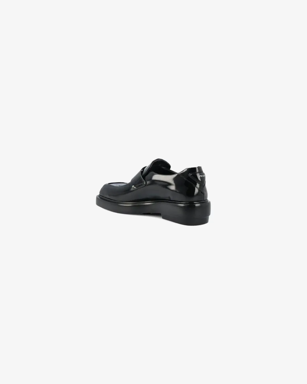 Prada Brushed Leather Loafers