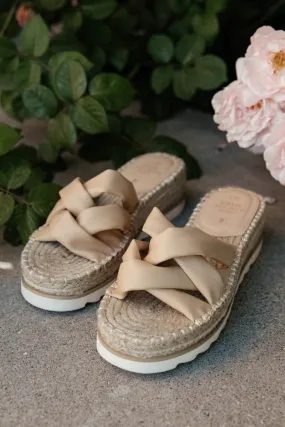 Rebel Espadrilles in Nude - FINAL SALE